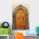 Wooden Residential Doorway Wall Decal