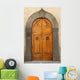 Wooden Residential Doorway Wall Decal