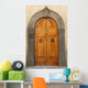 Wooden Residential Doorway Wall Decal