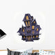 Happy Halloween Haunted House Wall Decal