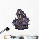 Happy Halloween Haunted House Wall Decal
