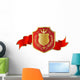 Golden Shield Wall Decal
