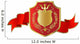 Golden Shield Wall Decal
