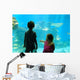 Children Amazed Aquarium Wall Decal