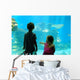 Children Amazed Aquarium Wall Decal