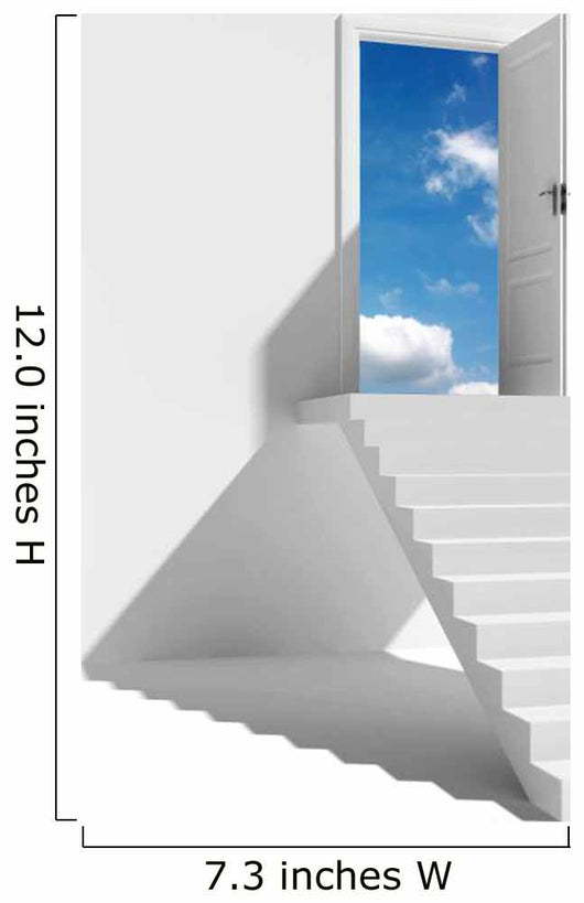 Door Skyward Wall Decal