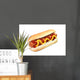 Hot Dog with Ketchup Wall Decal