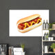 Hot Dog with Ketchup Wall Decal