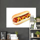 Hot Dog with Ketchup Wall Decal