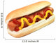 Hot Dog with Ketchup Wall Decal