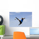 Football Soccer Player Volley Wall Decal
