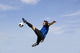 Football Soccer Player Volley Wall Decal