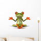 Zen Frog Wall Decal