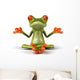 Zen Frog Wall Decal