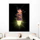 Glowing Firefly Wall Decal