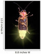 Glowing Firefly Wall Decal