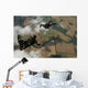 Two Skydivers Freefall Wall Decal