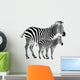 Zebra Adult-colt Wall Decal