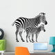 Zebra Adult-colt Wall Decal