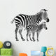 Zebra Adult-colt Wall Decal
