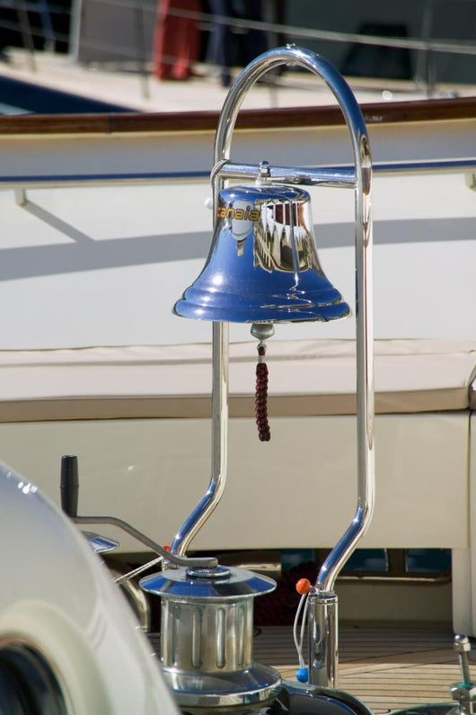 Chrome Yacht Bell Wall Decal