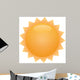 Sun Illustration Wall Decal