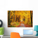 Autumn Forest Path Wall Decal