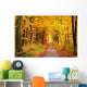 Autumn Forest Path Wall Decal