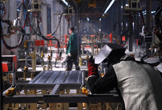 Welding Factory Wall Decal