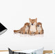 Shiba Inu Dog Puppies Wall Decal