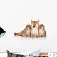 Shiba Inu Dog Puppies Wall Decal