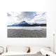 Blue Icebergs Grey Glacier Wall Decal