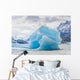 Blue Icebergs Close-up Grey Glacier Wall Decal