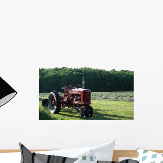 Farmall M Tractor Wall Decal