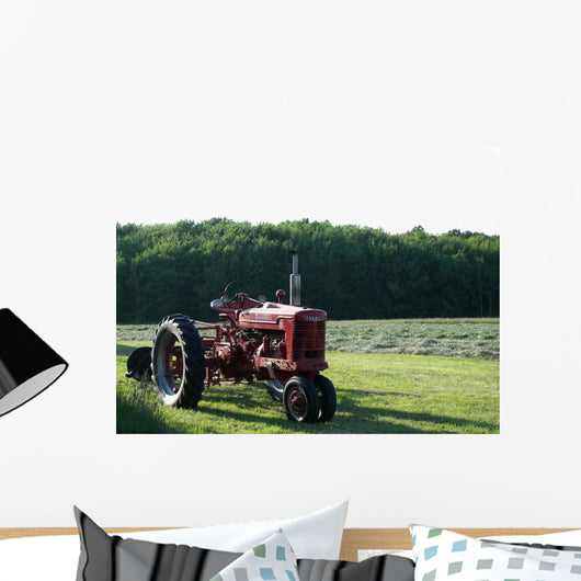 Farmall M Tractor Wall Decal