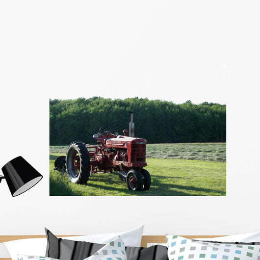Farmall M Tractor Wall Decal