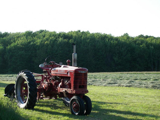 Farmall M Tractor Wall Decal