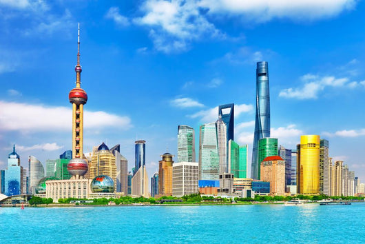Skyline Pudong New Area Wall Decal