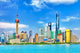 Skyline Pudong New Area Wall Decal