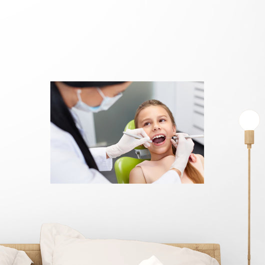 Teeth Checkup Dentist's Office Wall Decal