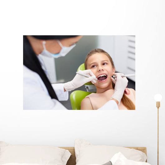 Teeth Checkup Dentist's Office Wall Decal