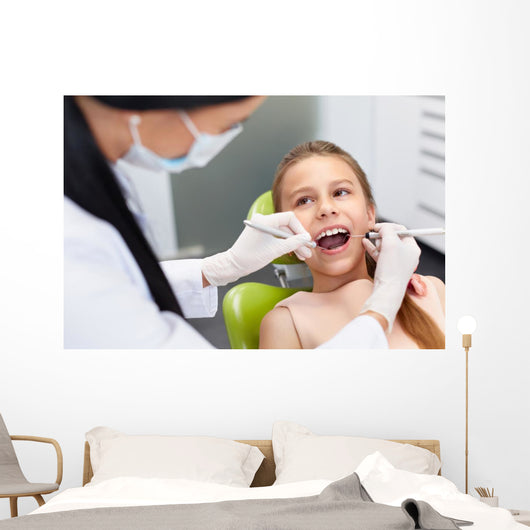 Teeth Checkup Dentist's Office Wall Decal