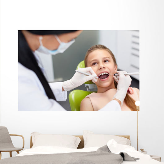 Teeth Checkup Dentist's Office Wall Decal