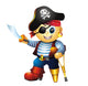 Boy Pirate Costume Wall Decal