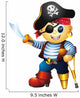 Boy Pirate Costume Wall Decal