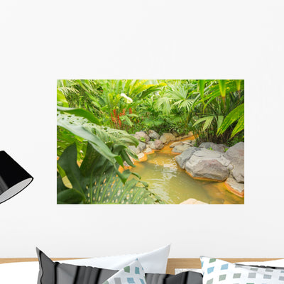 Springs Costa Rica Base Wall Decal shown on a wall