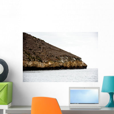 Rocks Bartolome Islands Galapagos Wall Decal shown on a wall