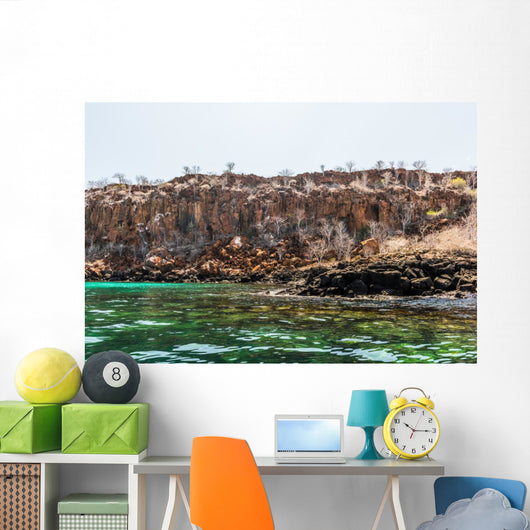Plaza Island Galapagos Wall Decal