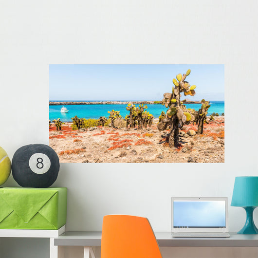 Nature Plaza Island Galapagos Wall Decal