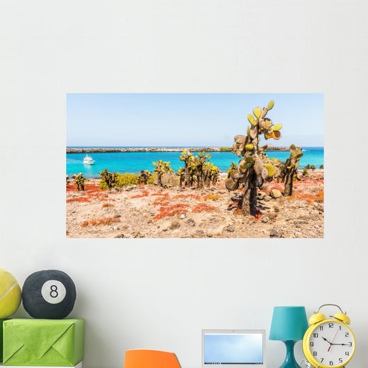 Nature Plaza Island Galapagos Wall Decal
